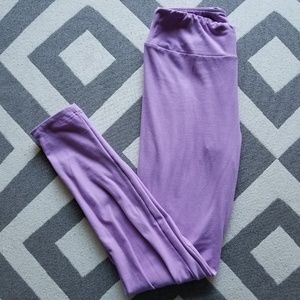 LulaRoe lilac OS leggings